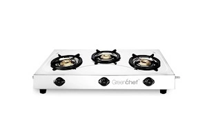 Greenchef Slim Stainless Steel Manual Gas stove